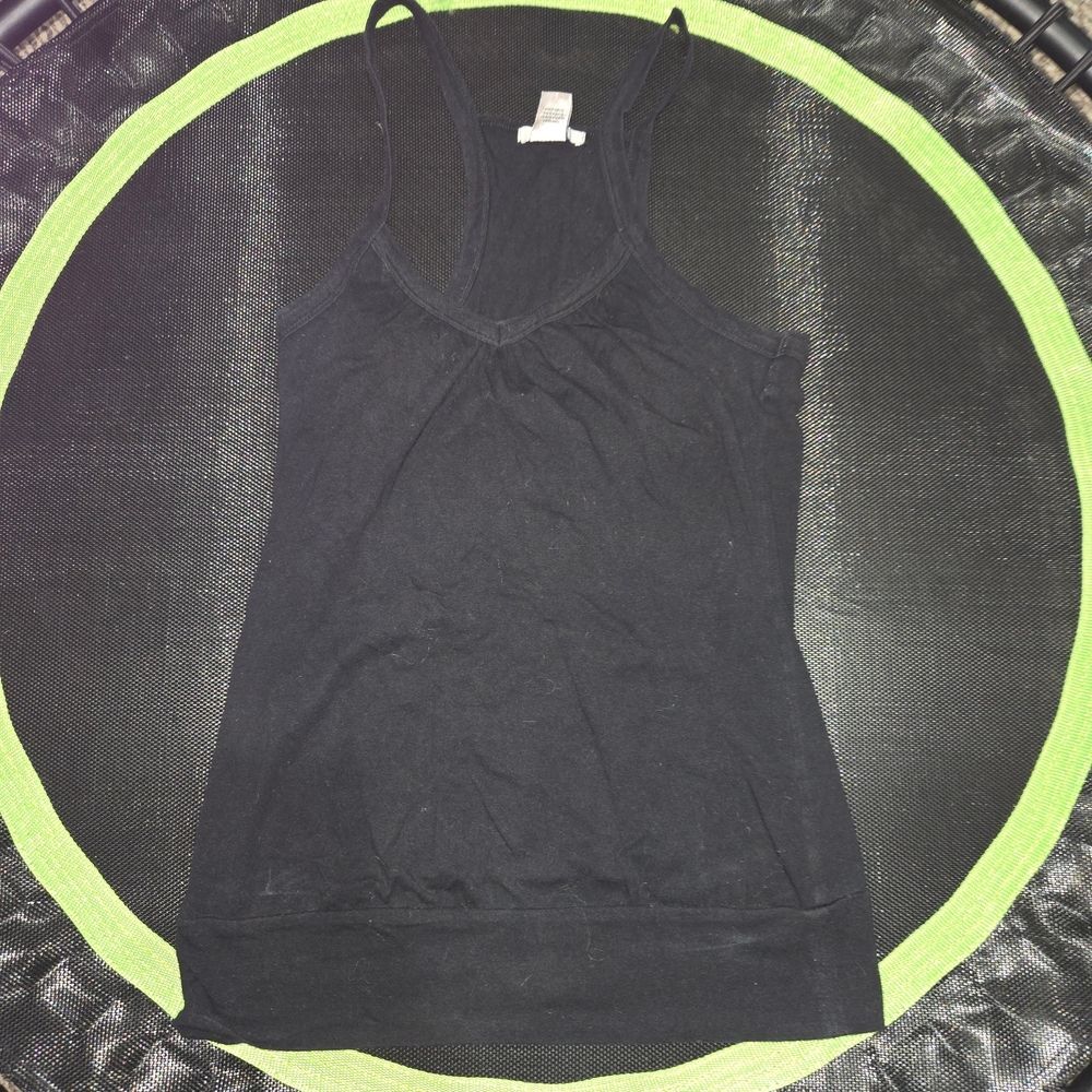 Deb Black Racerback Tank Top